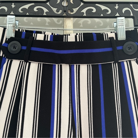 C est 1946 SP dress pants , new condition, black/blue/white stripes - Picture 2 of 3